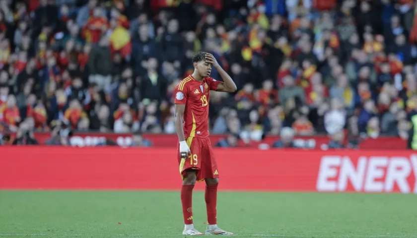 Lamine Yamal, estrella de la selección española.