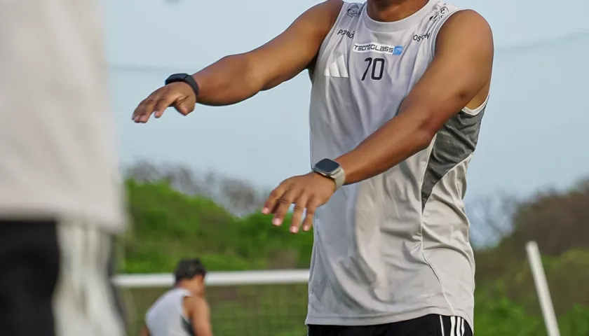 Carlos Bacca, delantero del Junior. 