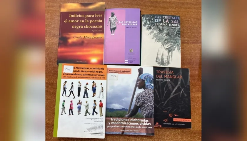 Algunos libros que serán explorados.