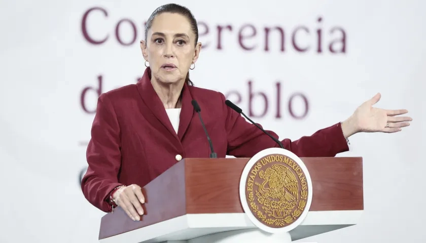 Claudia Sheinbaum, presidenta de México.