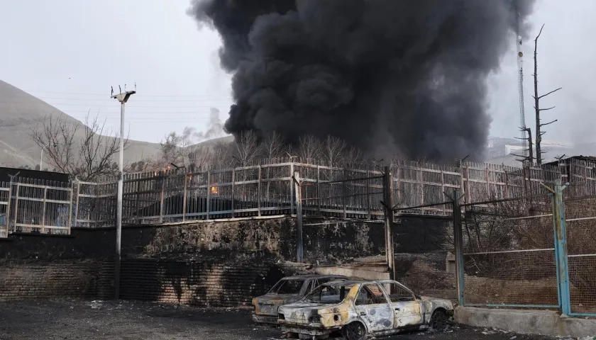 Destrucción en Irán tras los ataques de Estados Unidos e Israel.