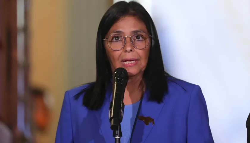 Delcy Rodríguez, Presidenta encargada de Venezuela.