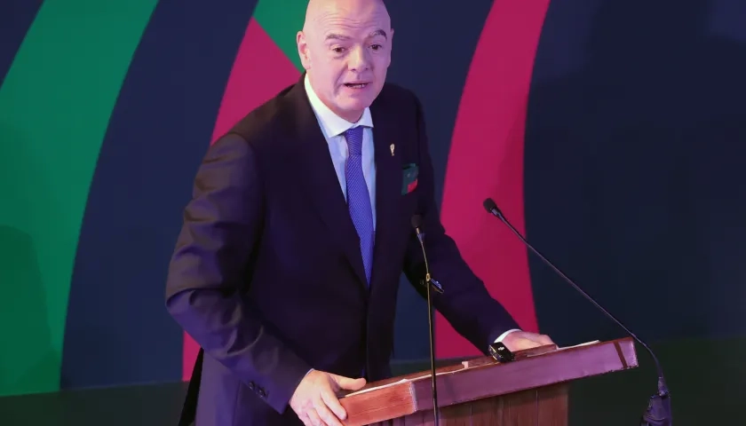 Gianni Infantino, presidente de la Fifa.