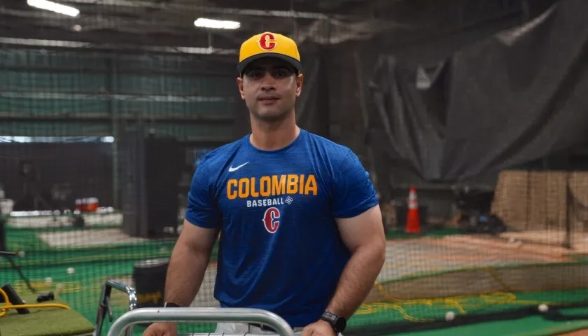 José Mosquera Crissón, mánager de la Selección Colombia de béisbol.