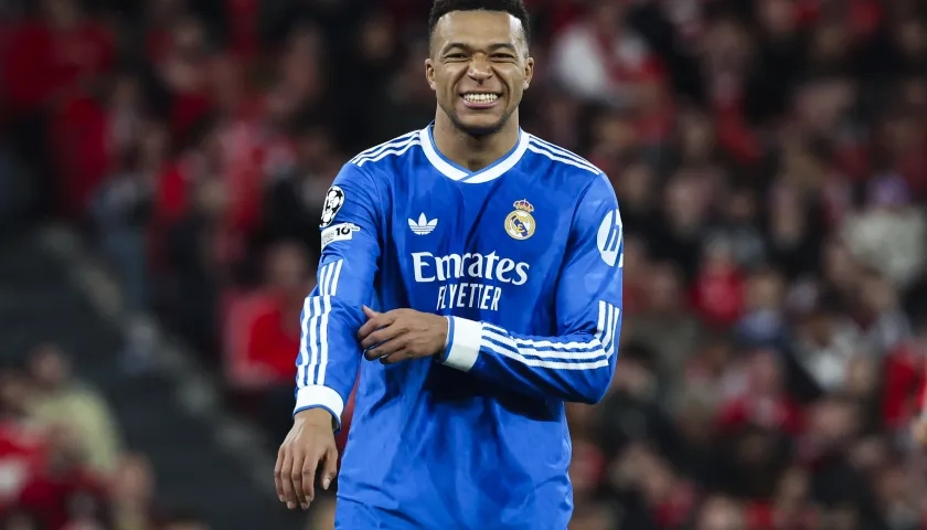 Kylian Mbappé, delantero francés del Real Madrid.