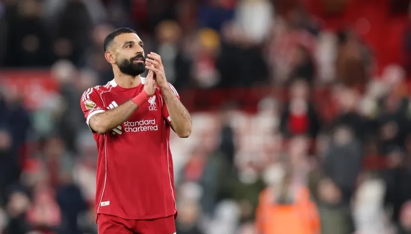 El egipcio Mohamed Salah, delantero del Liverpool.