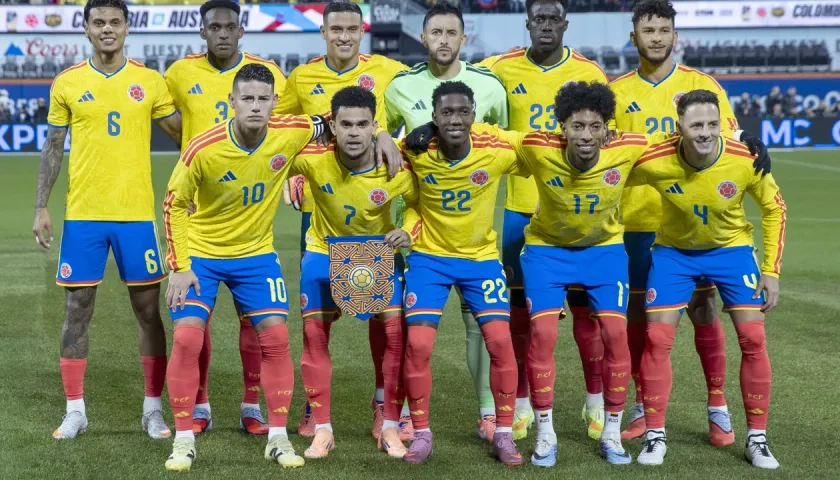 Selección Colombia de fútbol de mayores. 