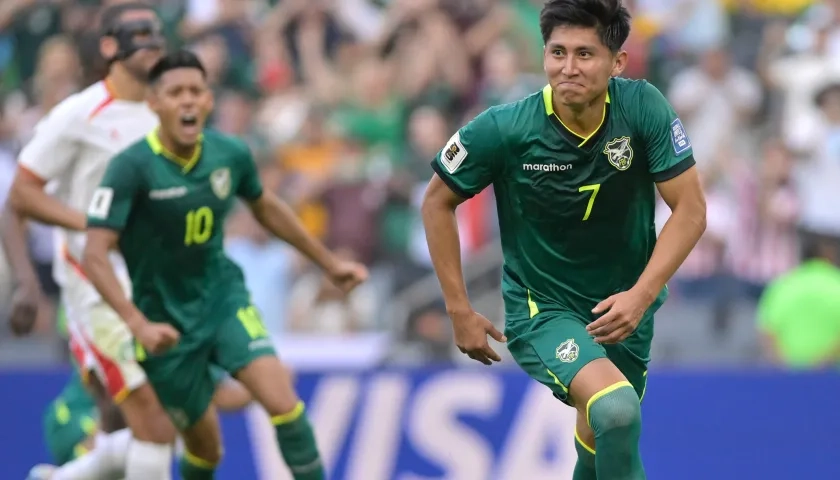 Miguel Terceros marcó, de penalti, el gol de la victoria boliviana. 