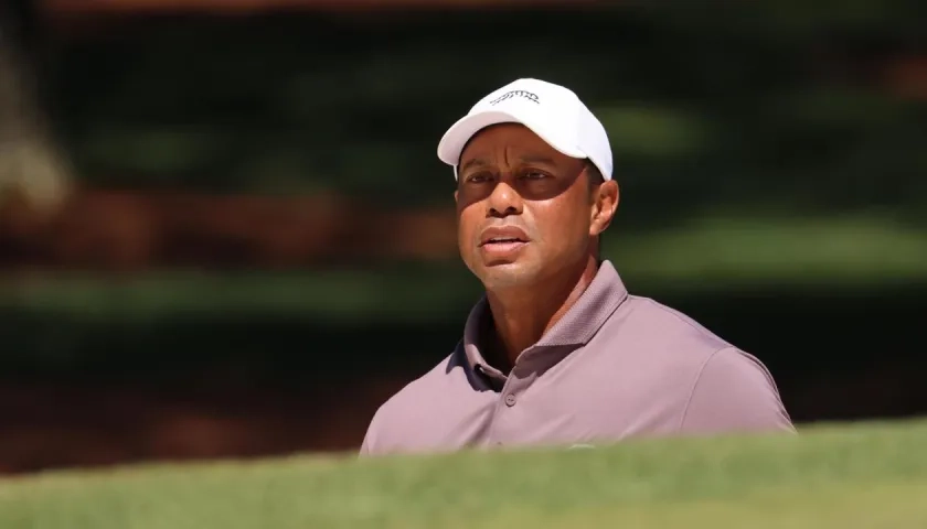Tiger Woods, golfista estadounidense. 
