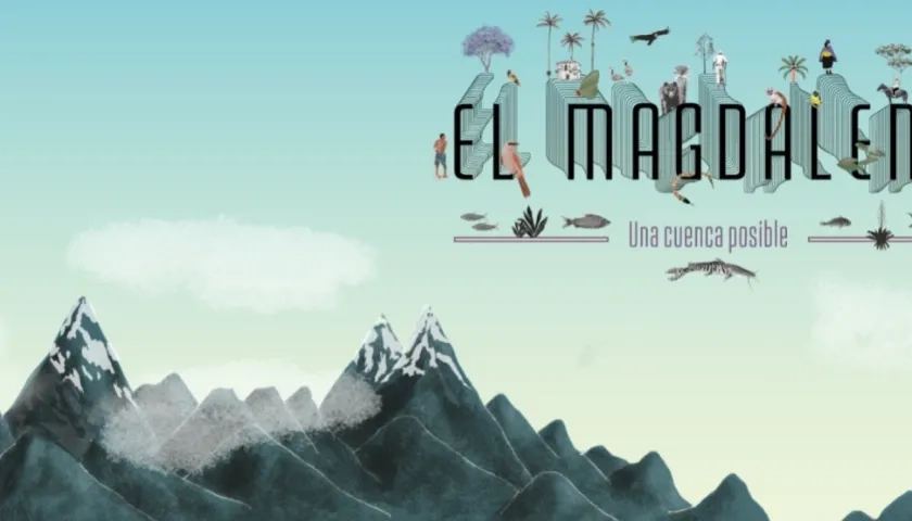 Exposición 'El Magdalena: una cuenca posible'.