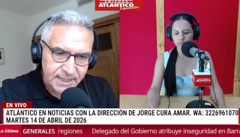 Transmisión de Atlántico en Noticias.