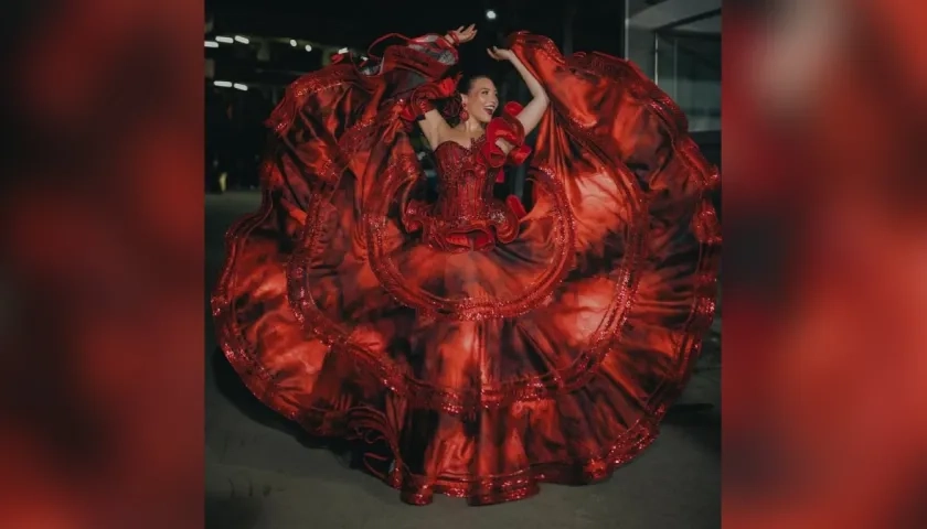 Reina del Carnaval 2026, Michelle Char Fernández. 