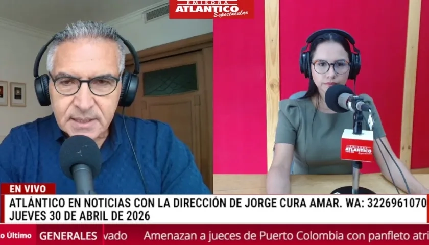 Transmisión de Atlántico en Noticias.