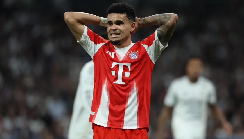Luis Díaz, delantero del Bayern Múnich.