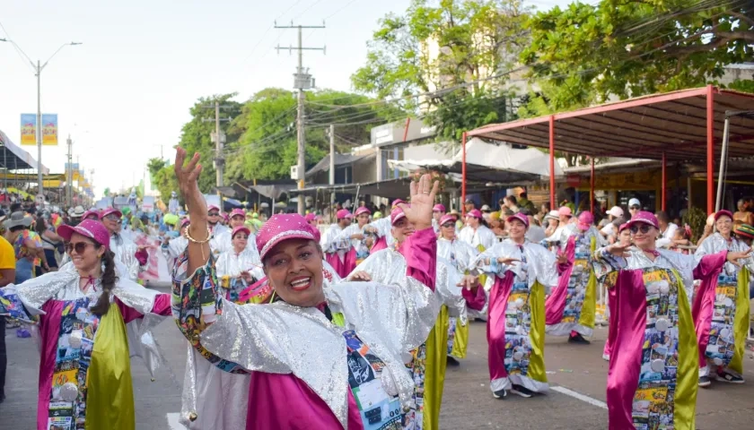Comparsa Chiva Periodística. 