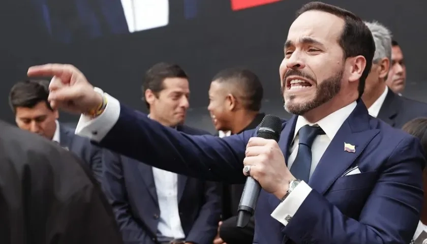 El candidato presidencial Abelardo De La Espriella.