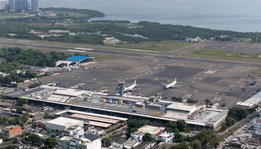 Aeropuerto Internacional Rafael Núñez de Cartagena de Indias.