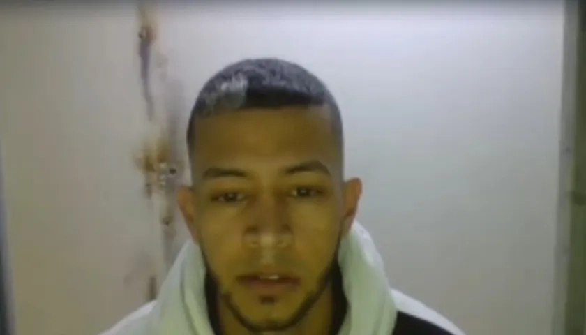 Jhorman David Mora Silva, alias 'Caleño'.