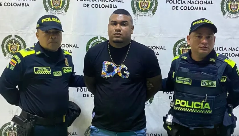 Jesús Manuel Váldez Ortega, alias ‘El abuelo’, cuando fue capturado en 2024. 