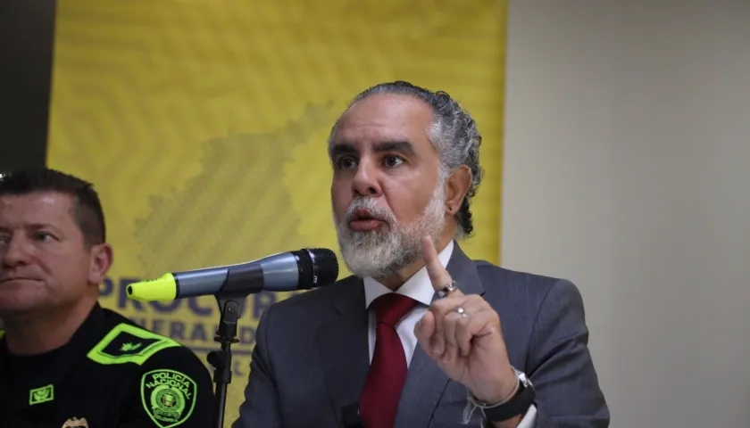 Armando Benedetti, ministro del Interior.