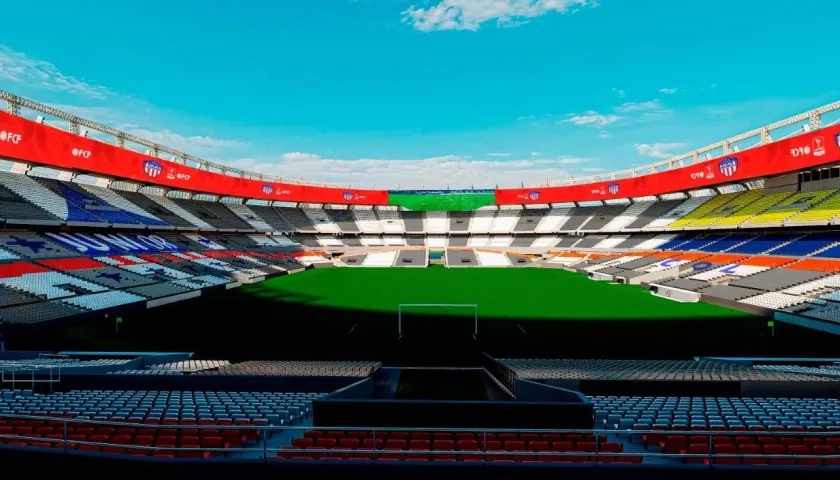 Así lucirá el Metropolitano cuando finalicen las obras.