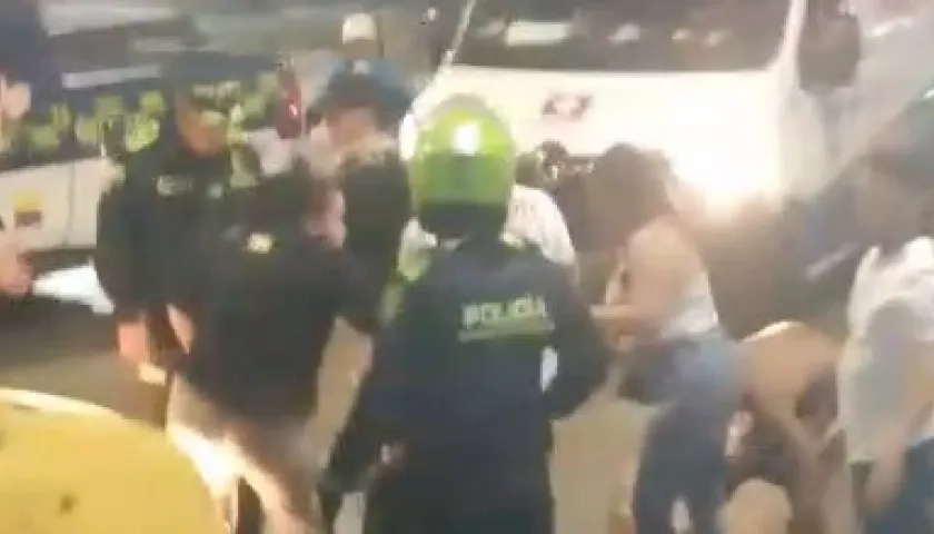 Lugar donde sucedió el doble crimen.