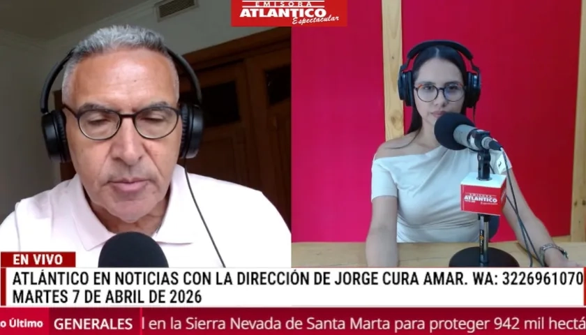 Transmisión de Atlántico en Noticias.