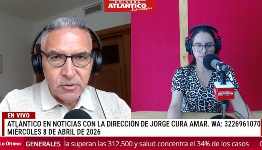 Transmisión de Atlántico en Noticias.