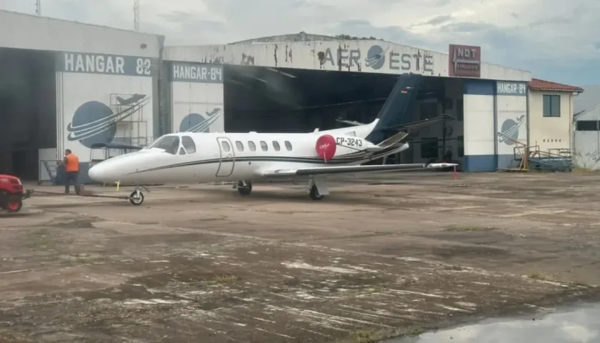 Avioneta accidentada