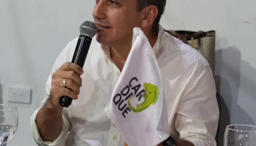 Director general de Cardique, Ángelo Bacci Hernández.