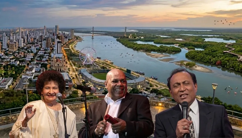 Homenaje a Barranquilla con música.