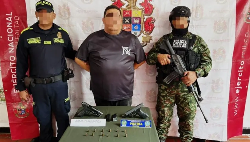Capturado presunto integrante del 'Clan del Golfo'. 