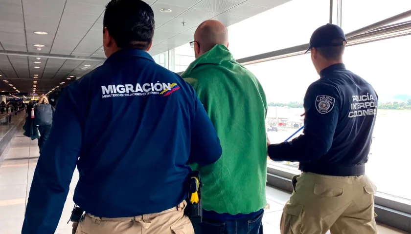 Capturado por Migración Colombia