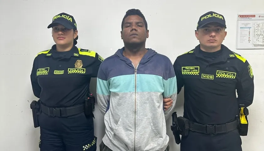 David José Bolaños García fue capturado mediante orden judicial por parte de la Policía. 