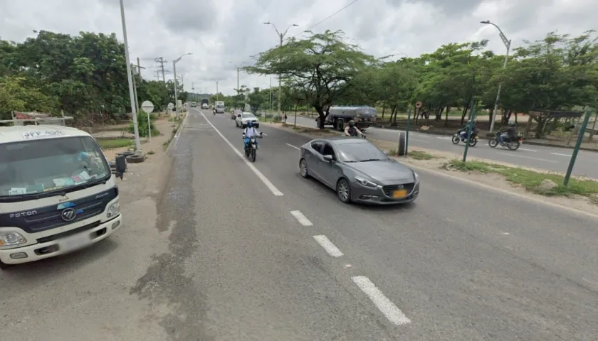 Circunvalar con Cordialidad, donde ocurrió el hecho. 