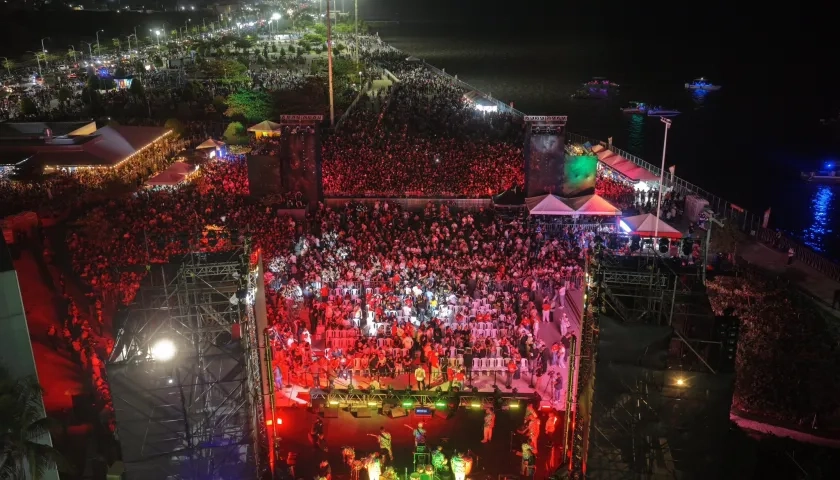 Concierto en el Malecón del Río.