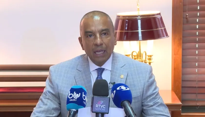 El magistrado Víctor Usme Perea, presidente de la Sala de Casación Laboral de la Corte Suprema. 