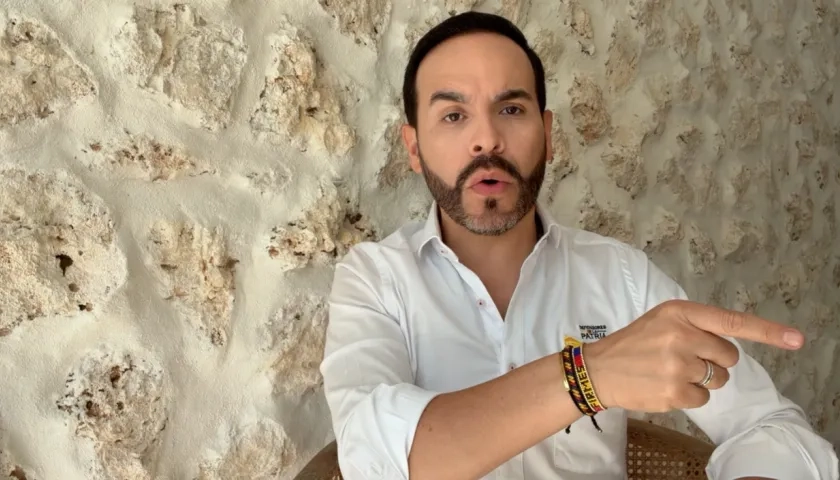 Abelardo De la Espriella, candidato presidencial. 