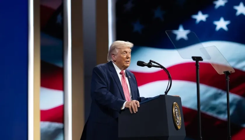 Donald Trump, presidente de Estados Unidos.