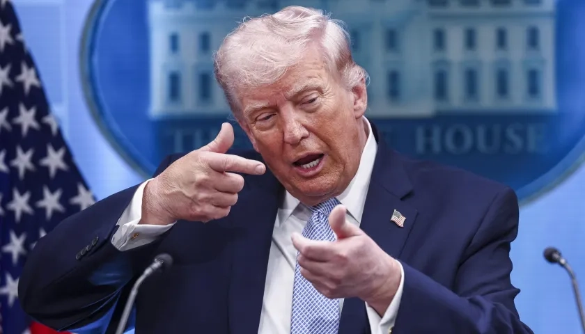 Donald Trump, Presidente de Estados Unidos. 