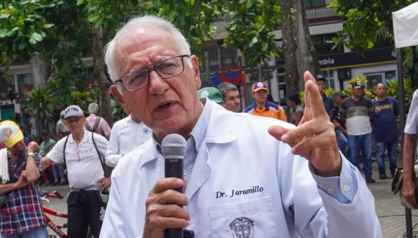 El MInistro de Salud Guillermo Alfonso Jaramillo.