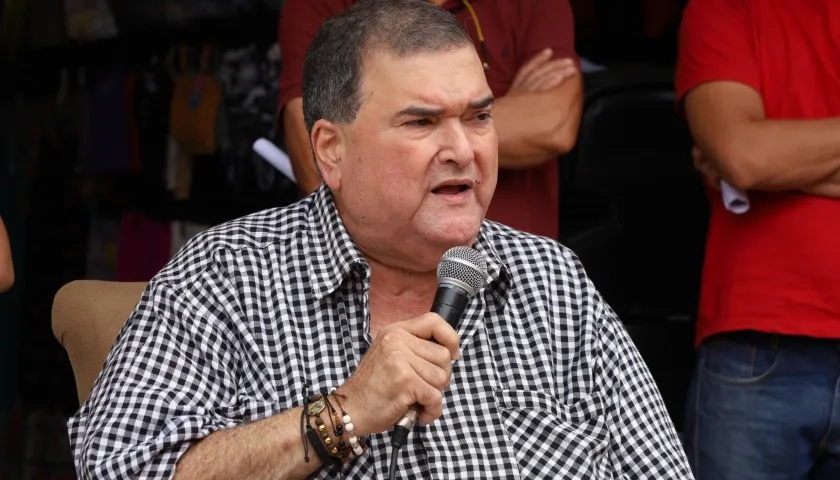 El alcalde de Sabanalarga, José Elías Chams