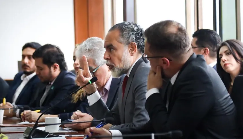 El ministro del Interior, Armando Benedetti.