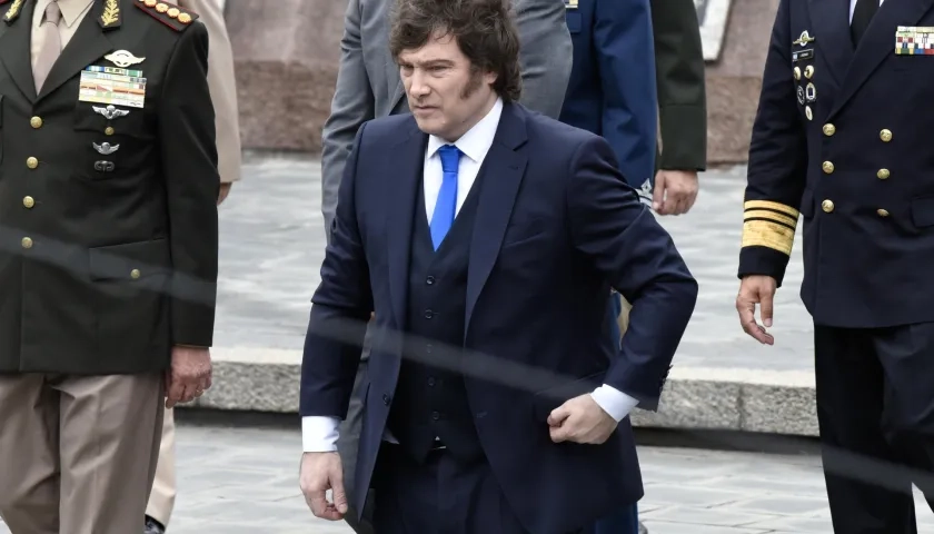 El presidente argentino, Javier Milei.