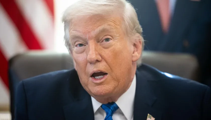 El presidente de Estados Unidos, Donald Trump. 