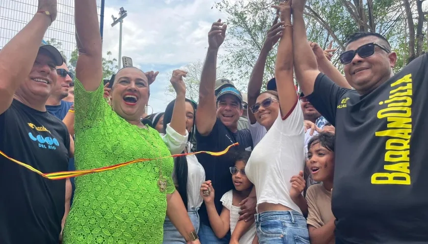 Alcalde Alejandro Char en la entrega del parque Renowitzky.