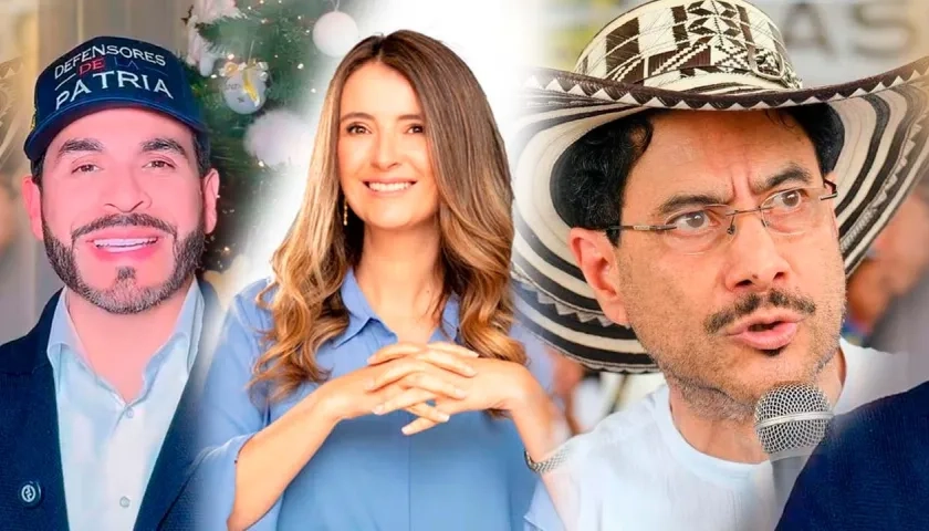 Abelardo De La Espriella, Paloma Valencia e Iván Cepeda