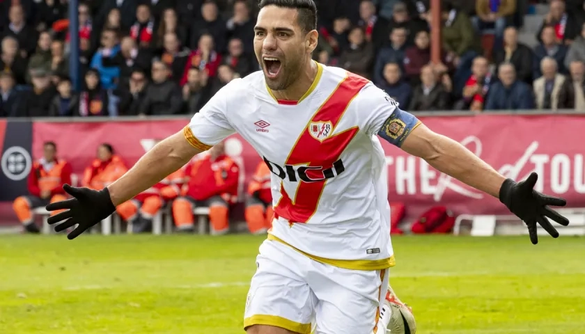 El hecho ocurrió cuando Falcao jugaba en el Rayo Vallecano.