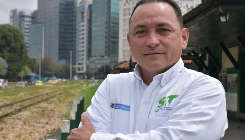 El superintendente Delegado de Concesiones e Infraestructura de la Superintendencia de Transporte, Hermes José Castro Estrada.