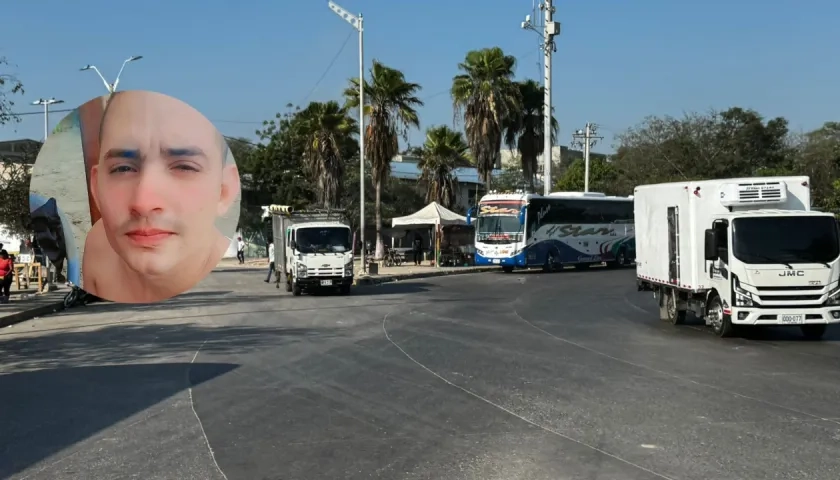 Lugar de los hechos y la víctima Kevin Hernández Pérez.